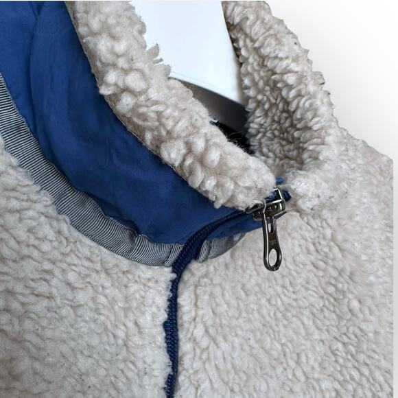 Patagonia Retro- X Jacket Kid’s Size XXL (16-18), Natural/ Blue - Picture 6 of 12